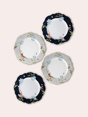 Laura Ashley Set of 4 Cream Heritage Collectables Plates - Image 1 of 3