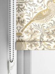 William Morris At Home Cream Strawberry Thief Made to Measure Roller Blind - Image 4 of 6