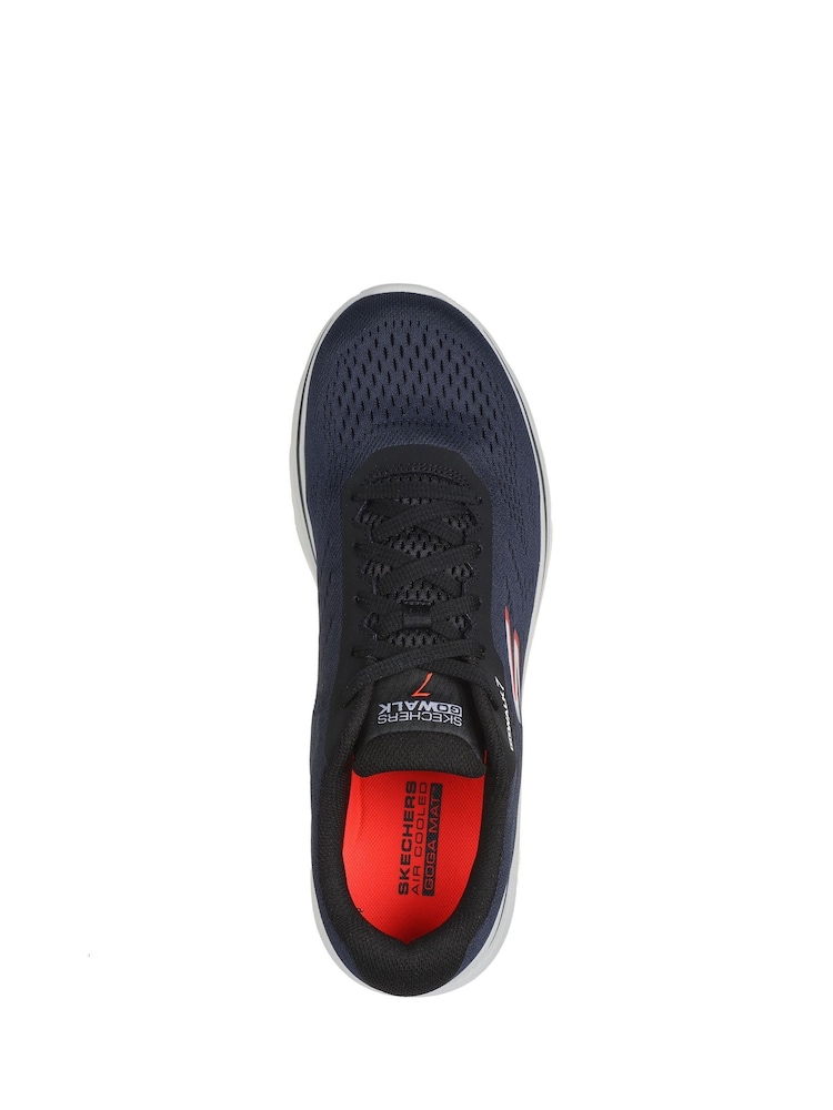 Skechers Black/Navy Go Walk 7 Avalo Trainers - Image 4 of 4 Skechers Black/Navy Go Walk 7 Avalo Trainers - Image 4 of 4