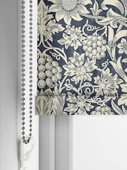 William Morris At Home Indigo Blue Sunflower Made To Measure Roller Blind - Image 5 of 6