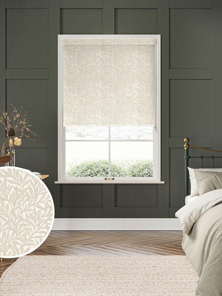 William Morris At Home Natural Willow Made To Measure Roller Blind - Image 1 of 6