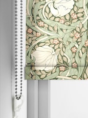 William Morris At Home Green Pimpernel Made To Measure Roller Blind - Image 4 of 6
