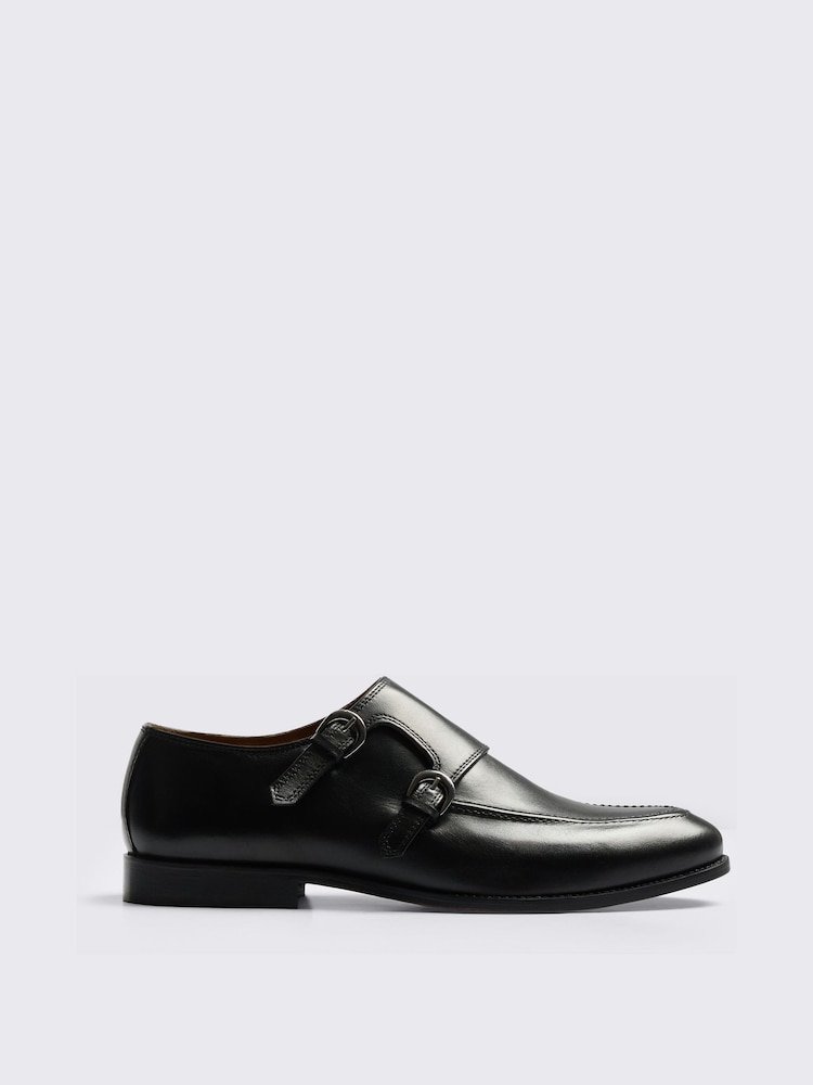 Svart - MOSS Corsica Double Monk Shoes - Bilde 1 av 4