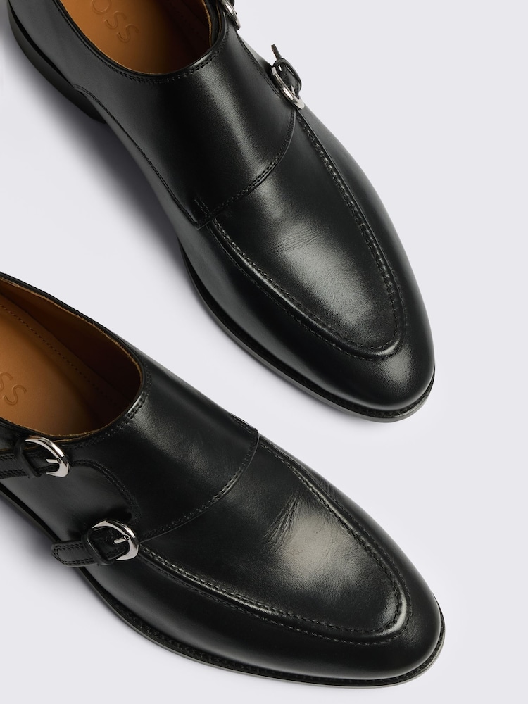Svart - MOSS Corsica Double Monk Shoes - Bilde 4 av 4