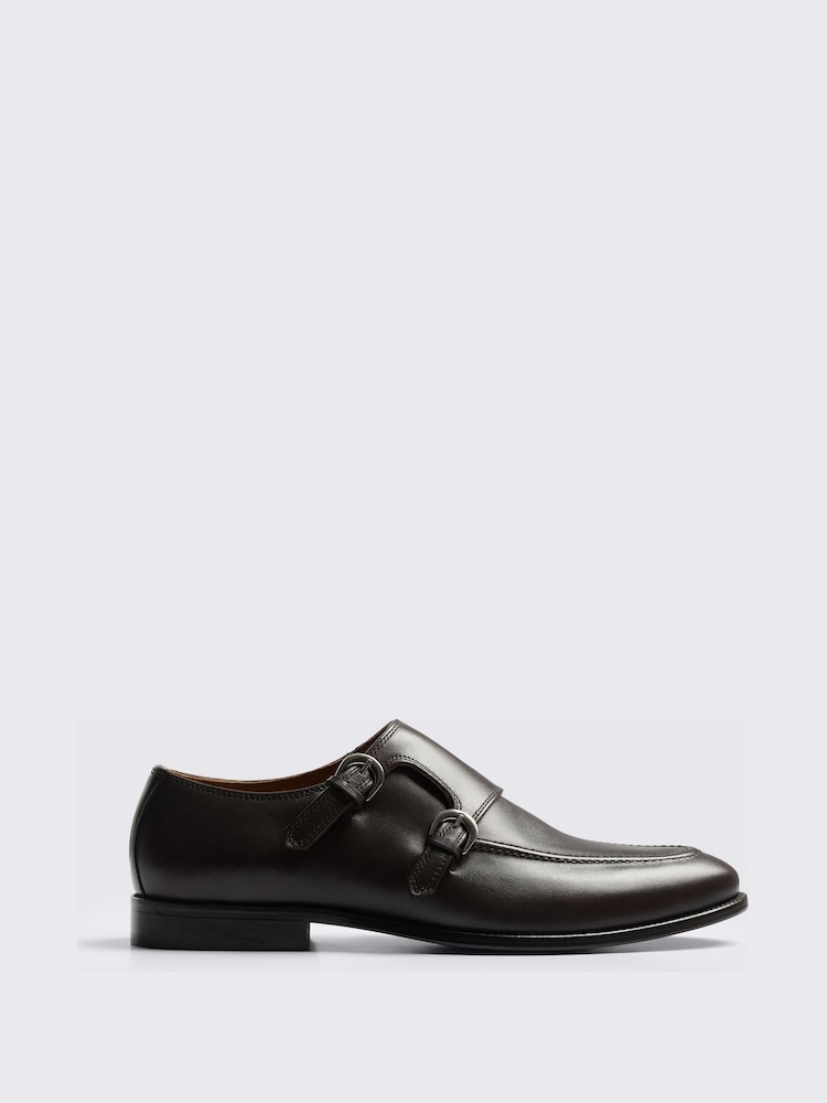 Brun - MOSS Corsica Double Monk Shoes - Bilde 1 av 4