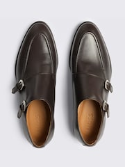 Brun - MOSS Corsica Double Monk Shoes - Bilde 3 av 4