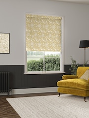 William Morris At Home Ochre Yellow Wild Tulip Made To Measure Roller Blind - Image 2 of 6