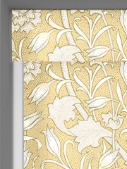 William Morris At Home Ochre Yellow Wild Tulip Made To Measure Roller Blind - Image 3 of 6