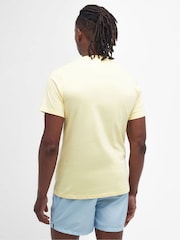 Barbour® Heritage Yellow Mens Sports T-Shirt - Image 3 of 6