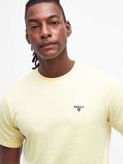 Barbour® Heritage Yellow Mens Sports T-Shirt - Image 4 of 6