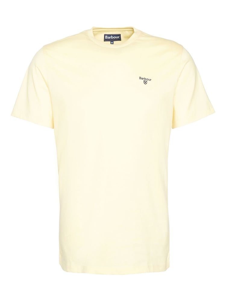 Barbour® Heritage Yellow Mens Sports T-Shirt - Image 6 of 6