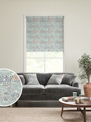 William Morris At Home Blue Larkspur Made To Measure Roller Blind - Image 1 of 6