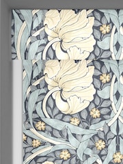 William Morris At Home Indigo Blue Pimpernel Made To Measure Roller Blind - Image 3 of 6
