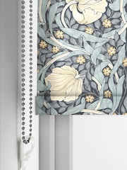 William Morris At Home Indigo Blue Pimpernel Made To Measure Roller Blind - Image 4 of 6
