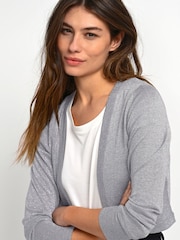 Kaffe Ankra Slim Fit Long Sleeve Bolero Cardigan - Image 3 of 5