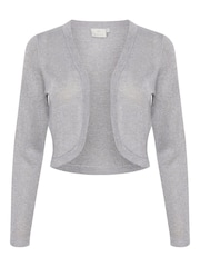 Kaffe Ankra Slim Fit Long Sleeve Bolero Cardigan - Image 4 of 5