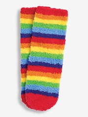 JoJo Maman Bébé Rainbow Cosy Welly Socks - Image 1 of 1