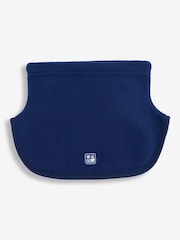 JoJo Maman Bébé Navy Blue Polarfleece Neck Cosy Scarf - Image 1 of 1