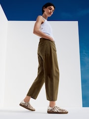 FitFlop Brown The Dash Ff Pony Cow T-Toe Trainers - Image 5 of 5