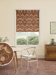 William Morris At Home Natural Strawberry Thief Made To Measure Roller Blind - Image 1 of 6