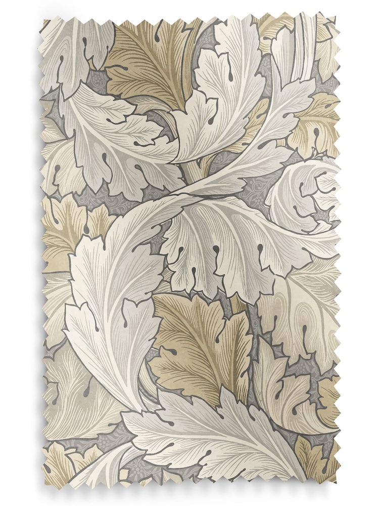 William Morris At Home Flint Grey Acanthus Made To Measure Roller Blind - Image 6 of 6
