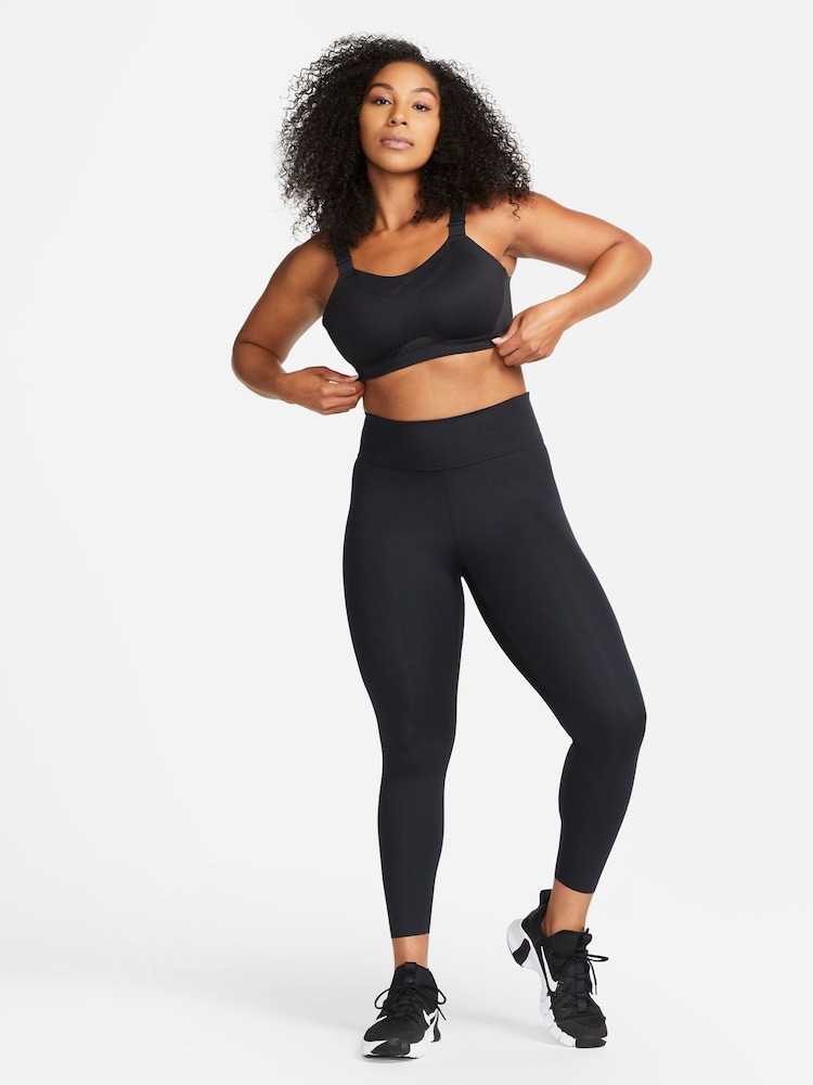 Nike Black Dri-FIT Alpha High Support Padded Sports Bra - Image 2 of 8