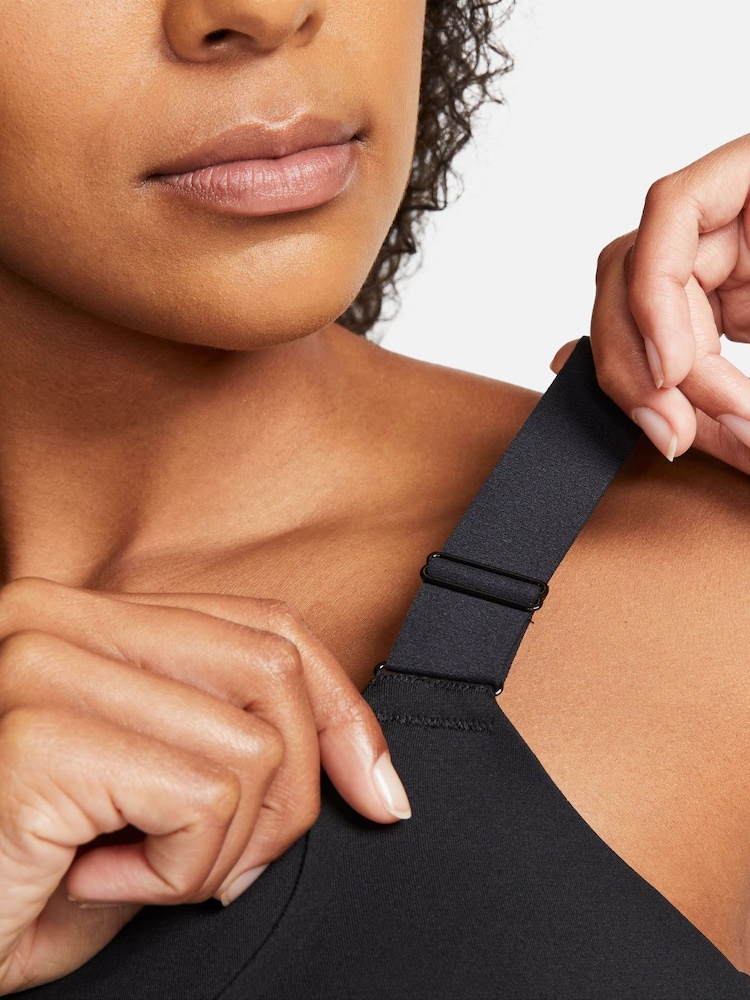 Nike Black Dri-FIT Alpha High Support Padded Sports Bra - Image 6 of 8