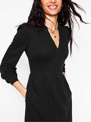 Boden Black Naomi Long Sleeve Dress - Image 2 of 5