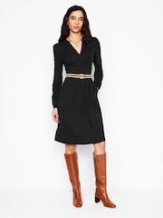 Boden Black Naomi Long Sleeve Dress - Image 4 of 5