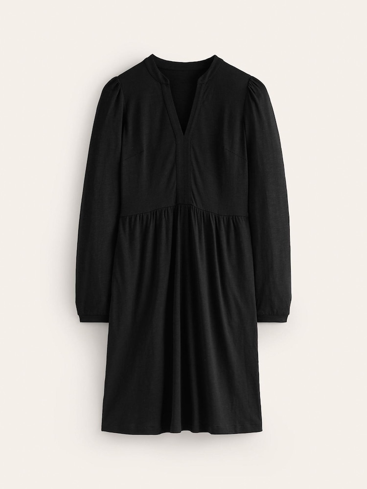 Boden Black Naomi Long Sleeve Dress - Image 5 of 5 Boden Black Naomi Long Sleeve Dress - Image 5 of 5