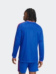 adidas Blue Originals Manchester United 26/27 Away Authentic Jersey Longsleeve - Image 2 of 7
