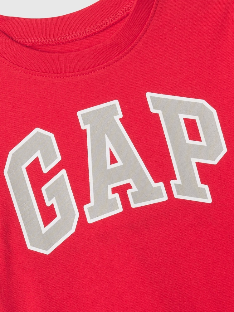 Gap Red Logo Short Sleeve Crew Neck T-Shirt (Newborn-5yrs) - Image 3 of 3