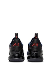 Nike Navy/Red Youth Air Max 270 Trainers - Image 6 of 11