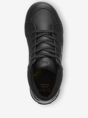 Kickers Black Junior Tovni Hi Leather Shoes - Image 6 of 8