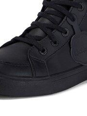 Kickers Black Junior Tovni Hi Leather Shoes - Image 7 of 8