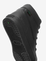 Kickers Black Junior Tovni Hi Leather Shoes - Image 8 of 8