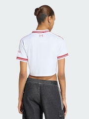 adidas White Liverpool Fc 26/27 Away Crop Jersey - Image 2 of 5
