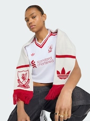 adidas White Liverpool Fc 26/27 Away Crop Jersey - Image 3 of 5