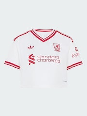 adidas White Liverpool Fc 26/27 Away Crop Jersey - Image 5 of 5