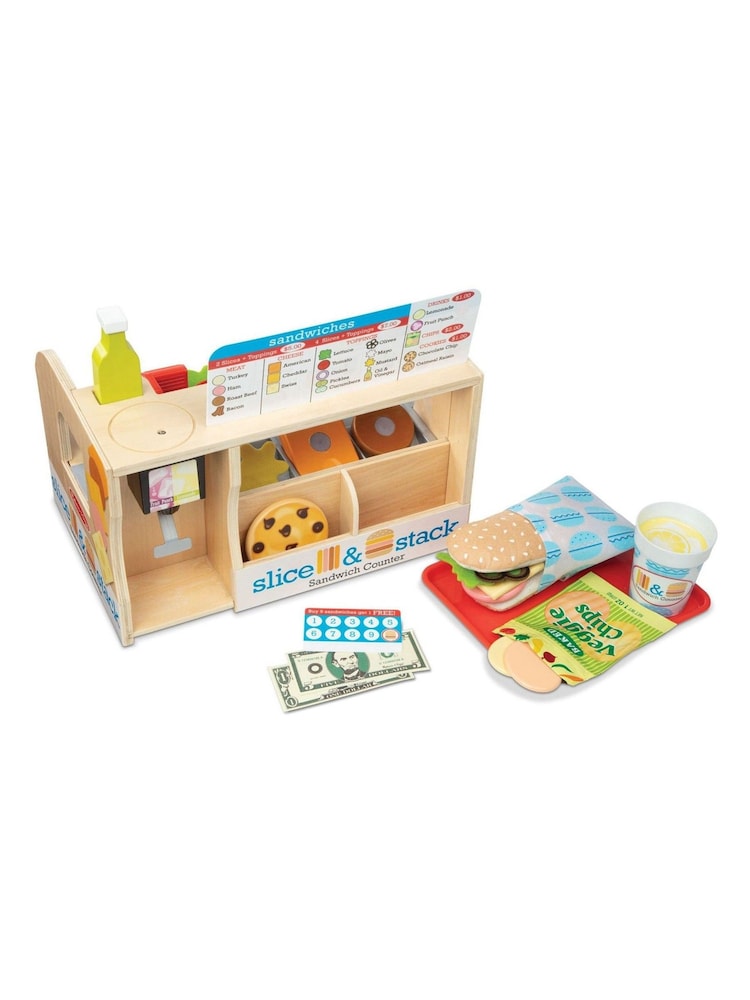 Buy Melissa & Doug Slice & Stack Sandwich Counter from the 