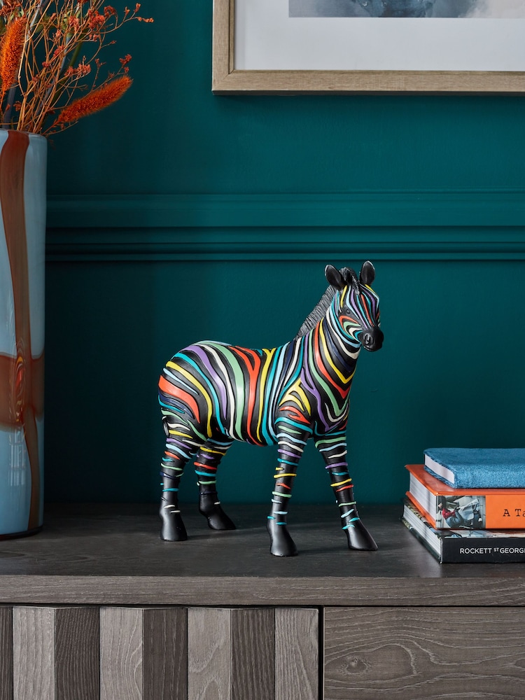 Multi Ziggy the Zebra Ornament - Image 1 of 4