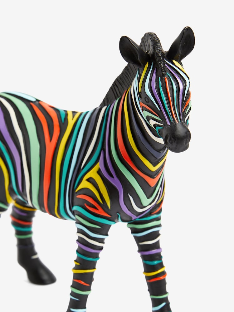 Multi Ziggy the Zebra Ornament - Image 4 of 4