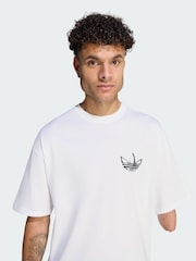 adidas Originals White Powder Tongue T-Shirt - Image 3 of 5