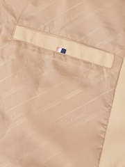 U.S. Polo Assn Cream Double Breasted Belted Trench Coat - Image 4 of 6