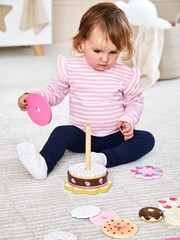 JoJo Maman Bébé Cake Stacking Game - Image 4 of 5