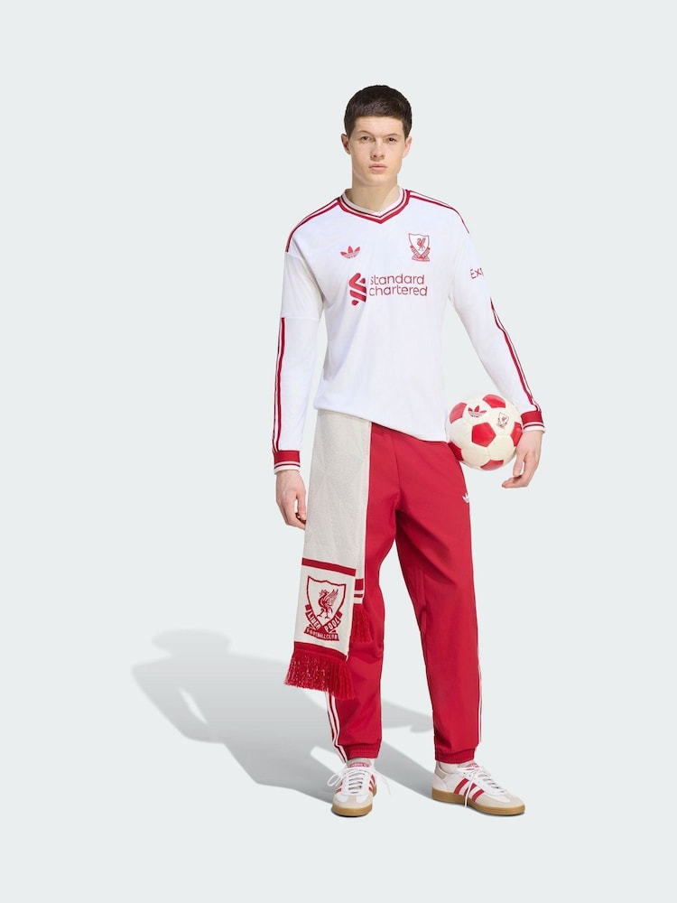 adidas White Liverpool Fc 26/27 Away Long Sleeve Jersey - Image 1 of 5 adidas White Liverpool Fc 26/27 Away Long Sleeve Jersey - Image 1 of 5