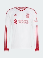 adidas White Liverpool Fc 26/27 Away Long Sleeve Jersey - Image 5 of 5