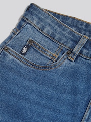 U.S. Polo Assn. Blue Wide Fit Jeans - Image 3 of 4