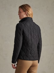 Svart - U.S. Polo Assn Diamantquiltad jacka - Bild 4 av 10