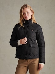 Svart - U.S. Polo Assn Diamantquiltad jacka - Bild 5 av 10